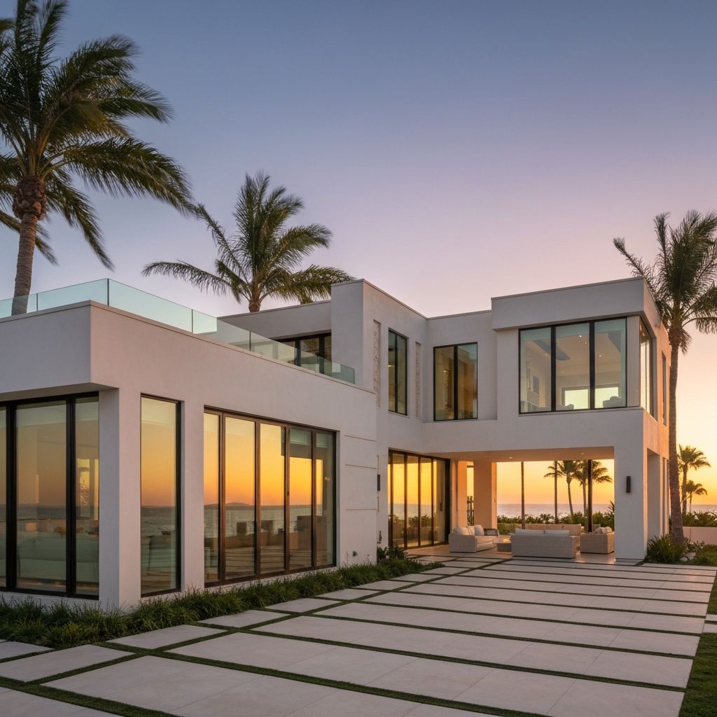 Luxury coastal home in Newport Beach